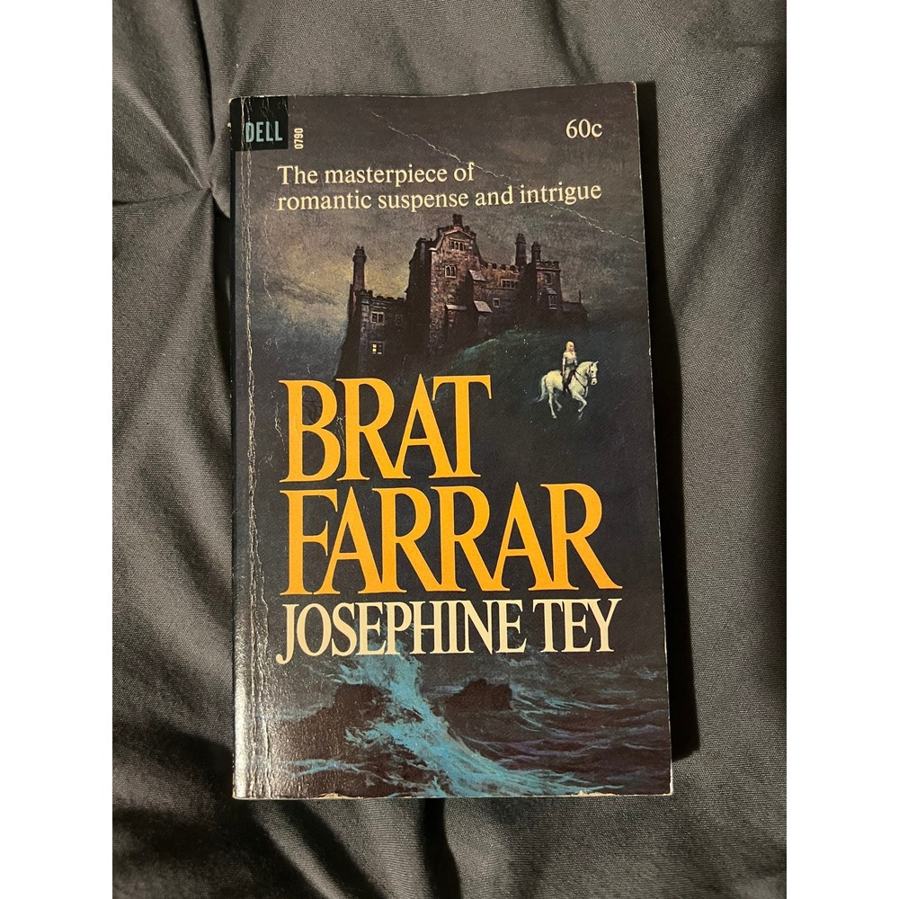 Brat Farrar Josephine Tey Romantic Suspense Dell 1966 First‎ Printing vintage